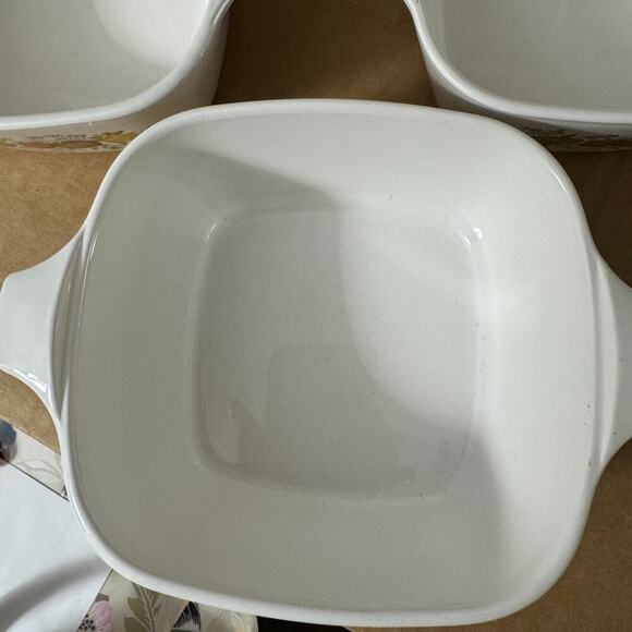 Spice of life, Petite Pans, Corning Ware P-43-B, halogram, 3 dishes, Le Percil - Picture 5 of 9